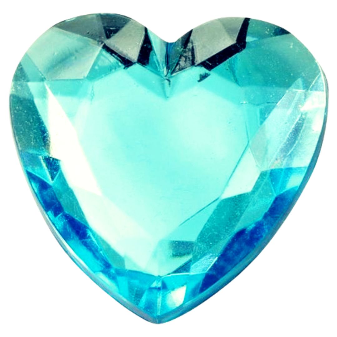 Coeur turquoise